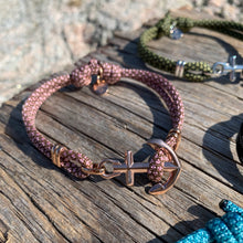 Load image into Gallery viewer, KEY WEST Rose Gold Anchor Bracelet