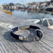 Load image into Gallery viewer, NEW HAVEN Anchor Bracelet - With custom engraving