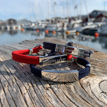 Load image into Gallery viewer, NEW HAVEN Anchor Bracelet - With custom engraving