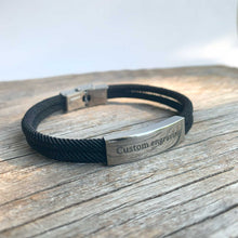 Load image into Gallery viewer, CAPTAIN Bracelet - With custom engraving