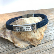 Load image into Gallery viewer, CAPTAIN Bracelet - With custom engraving