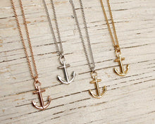 Load image into Gallery viewer, ANCHOR´S AWEIGH Anchor Necklace