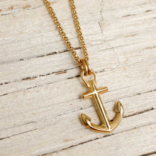 Load image into Gallery viewer, ANCHOR´S AWEIGH Anchor Necklace