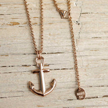 Load image into Gallery viewer, ANCHORS´S AWEIGH Anchor Necklace