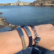 Load image into Gallery viewer, NEW HAVEN Anchor Bracelet - With custom engraving