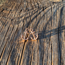 Load image into Gallery viewer, ANCHORED Anchor earrings