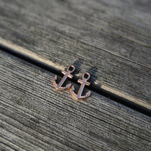 Load image into Gallery viewer, ANCHORED Anchor earrings