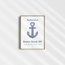 Ladda upp bild till gallerivisning, Personlig ankartavla - Din favoritplats