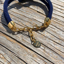 Load image into Gallery viewer, Waterproof anchor necklace from Sweden. Ankararmband. Armband med ankare.