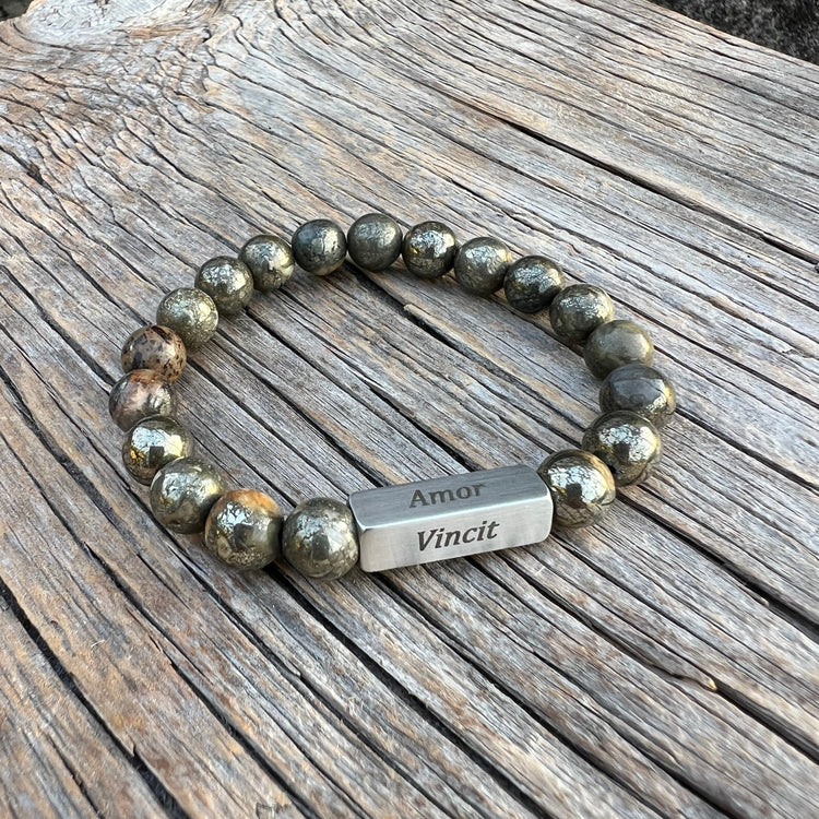 Engravable Stone Bands