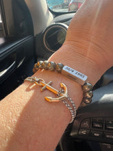 Ladda upp bild till gallerivisning, Stone Bracelet w/ Custom Engraving
