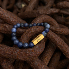 Load image into Gallery viewer, Engravable Stone Bracelet

