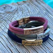 Load image into Gallery viewer, CAPTAIN Bracelet - With custom engraving
