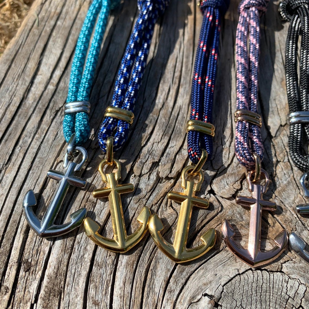KEY WEST Rose Gold Anchor Bracelet