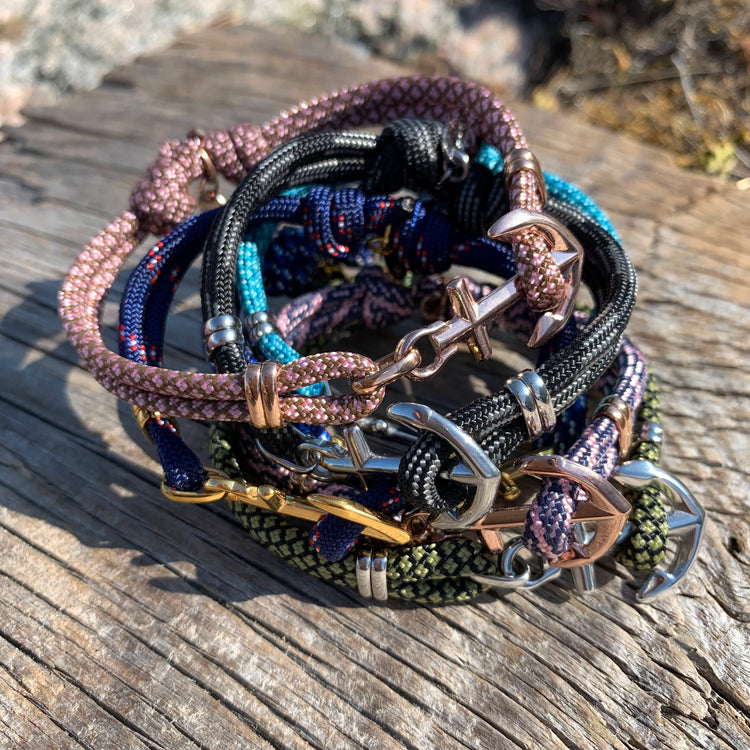 KEY WEST Rose Gold Anchor Bracelet