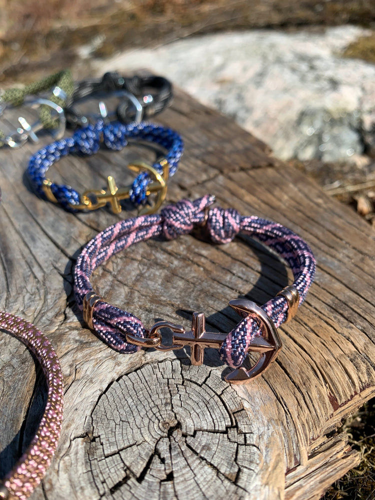 KEY WEST Rose Gold Anchor Bracelet