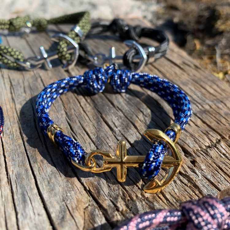 KEY WEST Gold Anchor Bracelet