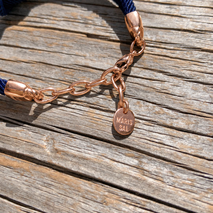 NEWPORT Nautical Knot Bracelet Rose Gold