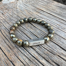 Load image into Gallery viewer, Engravable Stone Bracelet
