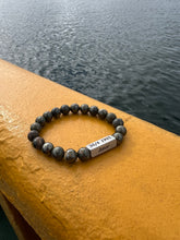 Ladda upp bild till gallerivisning, Stone Bracelet w/ Custom Engraving
