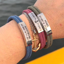 Load image into Gallery viewer, CAPTAIN Bracelet - With custom engraving
