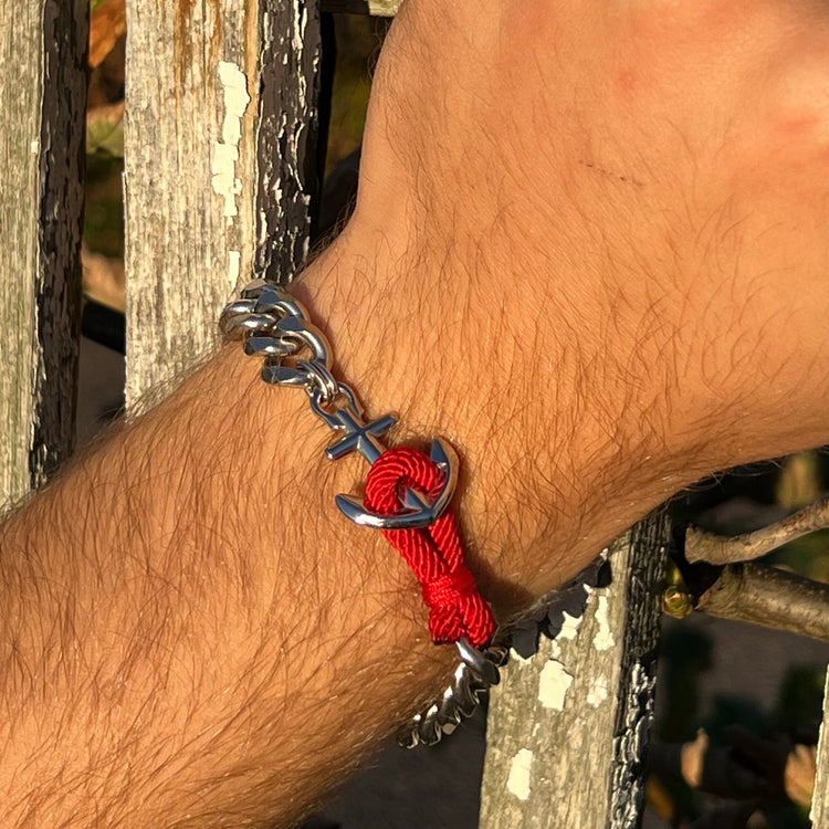Atlantic - Anchor & Chain Bracelet