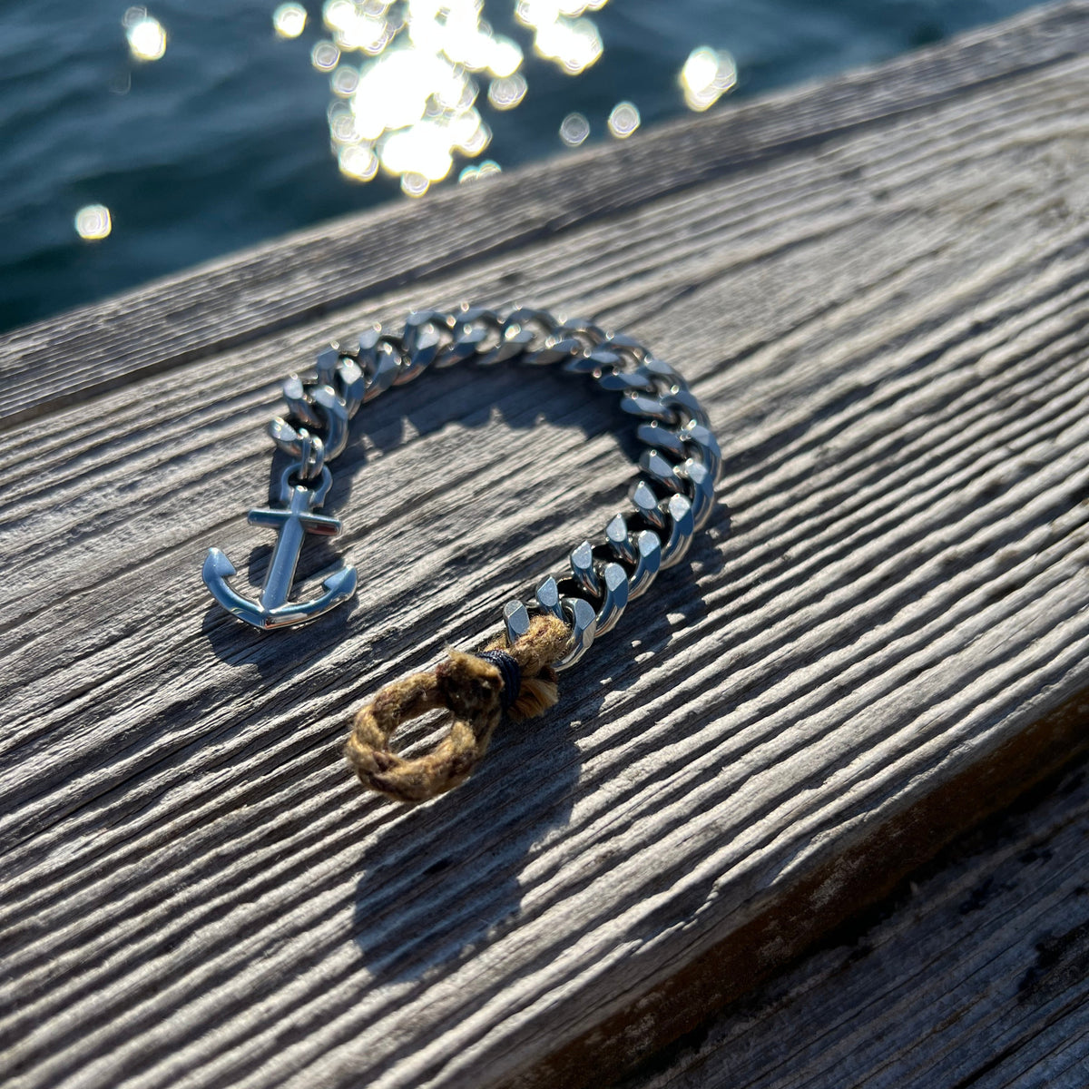 North Sea - Anchor & Chain Bracelet