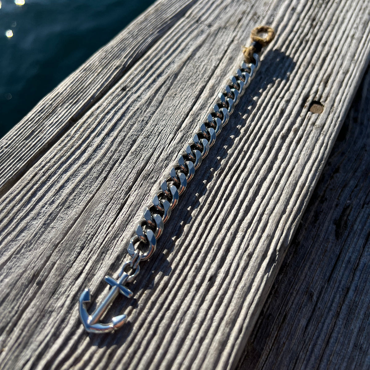 North Sea - Anchor & Chain Bracelet