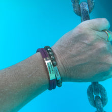 Load image into Gallery viewer, Engravable Stone Bracelet
