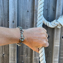 Load image into Gallery viewer, North Sea - Anchor &amp; Chain Bracelet
