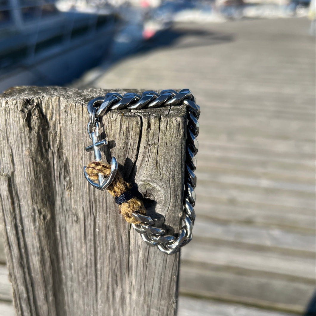 North Sea - Anchor & Chain Bracelet