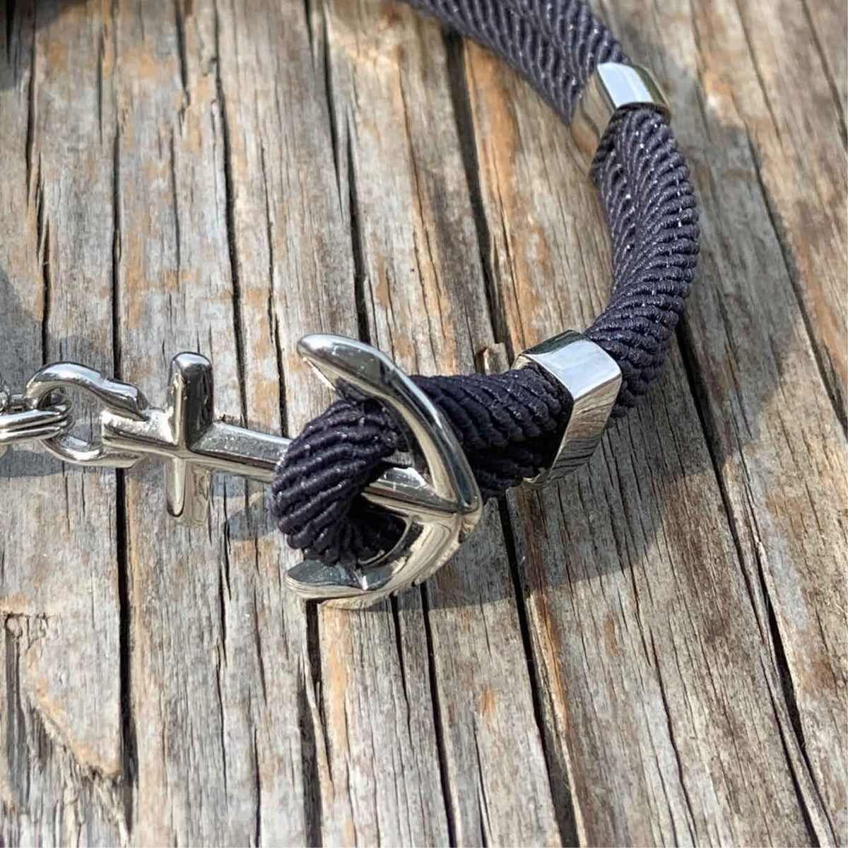 NEW HAVEN Anchor Bracelet - With custom engraving