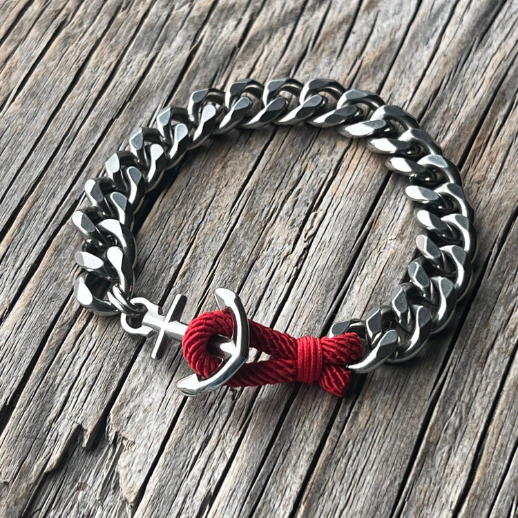 Atlantic - Anchor & Chain Bracelet