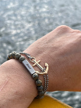 Ladda upp bild till gallerivisning, Stone Bracelet w/ Custom Engraving
