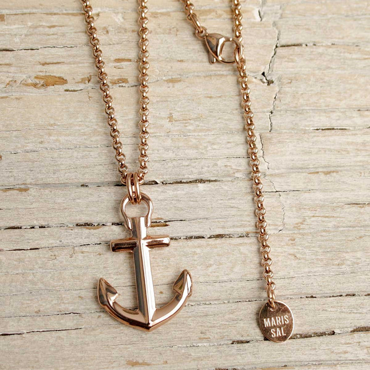 ANCHORS´S AWEIGH Anchor Necklace