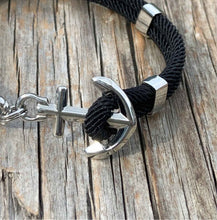 Load image into Gallery viewer, NEW HAVEN Anchor Bracelet - Custom Engravable
