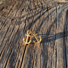 Load image into Gallery viewer, ANCHORED Anchor earrings
