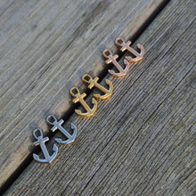 Load image into Gallery viewer, ANCHORED Anchor earrings
