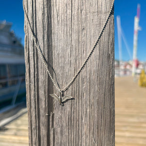 Sterling Silver Seagull Necklace