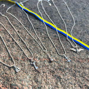 Sterling Silver Seagull Necklace