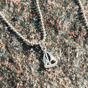 Sterling Silver Sailboat Necklace