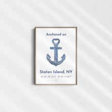 Load image into Gallery viewer, Nautical Custom Poster - Your favorite place

