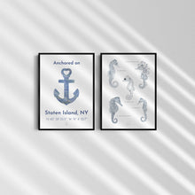Load image into Gallery viewer, Nautical Custom Poster - Your favorite place
