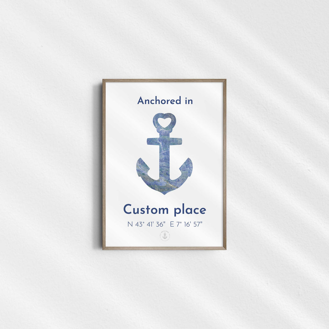 Nautical Custom Poster - Your favorite place