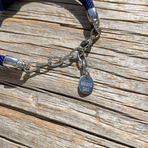 Waterproof nautical bracelet from Swedish Maris Sal. Marint armband från svenska Maris Sal.
